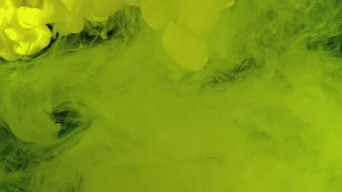 Paint Fluids shoot underwater in studio 30 Stock Footage 138329702