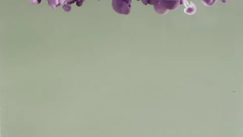 Paint Fluids shoot underwater in studio 9 Stock Footage 138329717