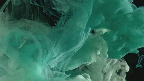 Paint Fluids shoot underwater in studio 26 Stock Footage 138329878