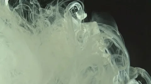 Paint Fluids shoot underwater in studio 22 Stock Footage 138330054