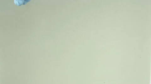 Paint Fluids shoot underwater in studio 3 Stock Footage 138330135