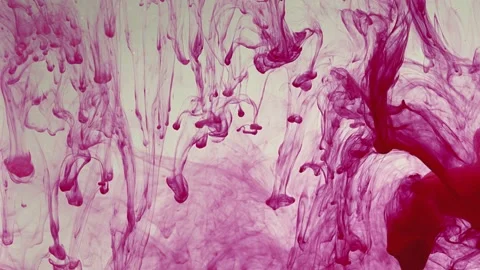 Paint Fluids shoot underwater in studio 8 Stock Footage 138330205