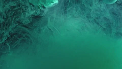 Paint Fluids shoot underwater in studio 18 Stock Footage 138330379
