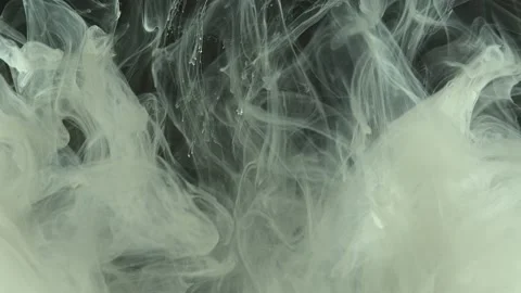 Paint Fluids shoot underwater in studio 17 Stock Footage 138330401