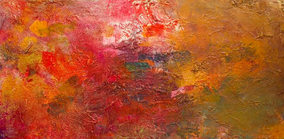 Paint glazes on canvas structure Stock Illustration