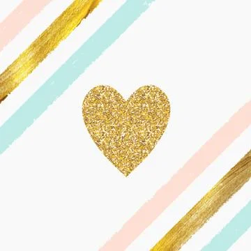 Paint Glittering Textured Art Pattern Background. Vector Illustr Stock Illustration