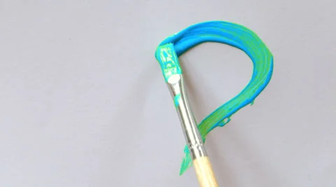 Paint heart Stock Footage 24396401