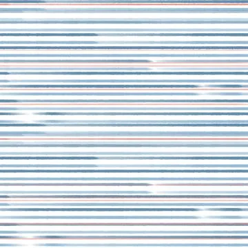 Paint horizontal stripe summer seamless pattern. Hand drawn brush lines Stock Illustration