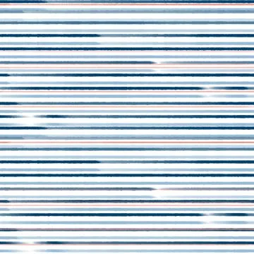 Paint horizontal stripe summer seamless pattern. Hand drawn brush lines Stock Illustration