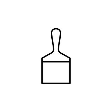 Paint icon vector. paint brush icon vector. paint roller icon vector Stock Illustration