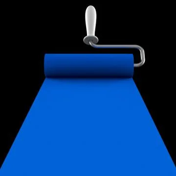 The paint Stock Illustration