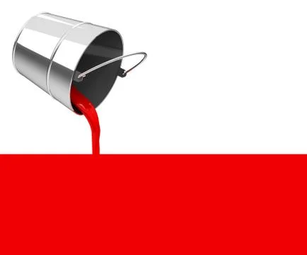 The paint Stock Illustration