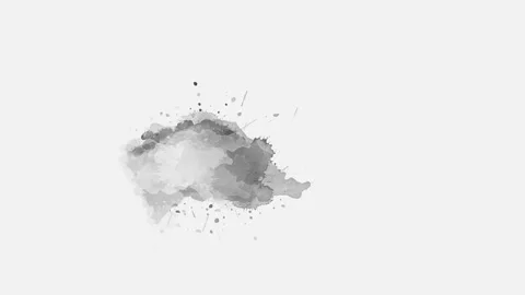 white watercolor brush stroke background - Free HD Video Clips