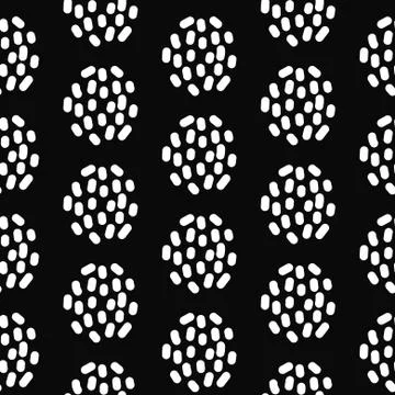 Paint ink brush stroke seamless pattern イラスト素材