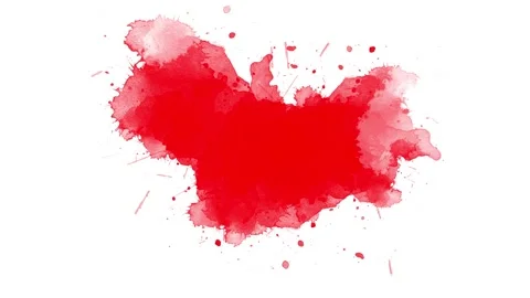 Paint Ink Splatter Stroke Animation Stock Footage 213003129