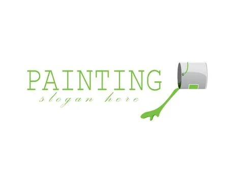 Paint logo Stock Illustration