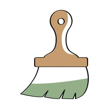 Paint logo vector illustration design Stock-Illustration