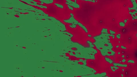 Paint Looping With Splashs - Stock Video Element Stock Footage 338018300