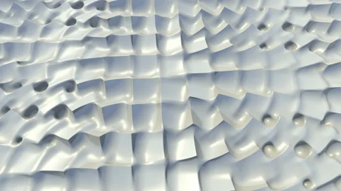 Paint Magnetic Super Cooled Surface Tension Lumps Stock Footage 139741466