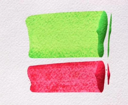 Paint marks 库存照片