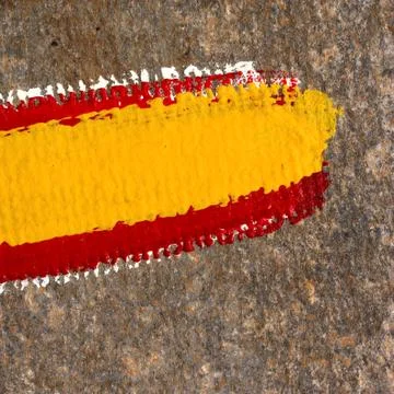 Paint marks 库存照片