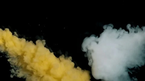 Paint mixes creating patterns Stock Footage 168570361