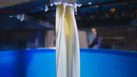 Paint mixing, paint mixing process, factory color Stock Footage 124269153