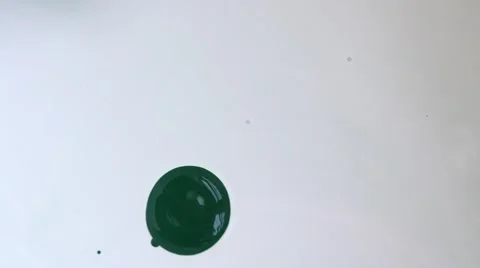 Paint mixing process - closeup shot Stock Footage 65894550