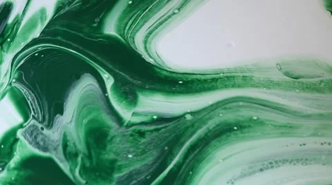 Paint mixing process - closeup shot Stock Footage 65894949