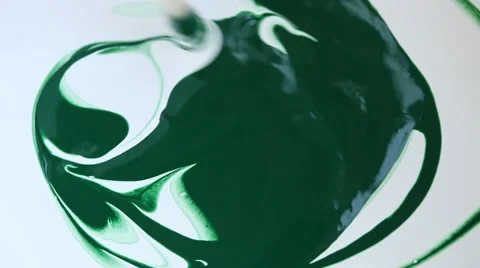 Paint mixing process Stock Footage 65895204