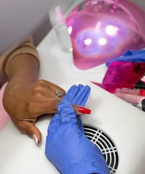 Paint nails Stock Photos