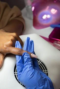 Paint nails Foto stock