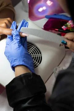 Paint nails Stock Photos