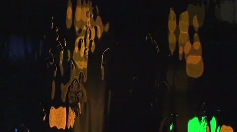 Paint night lights Stock Footage 68680885