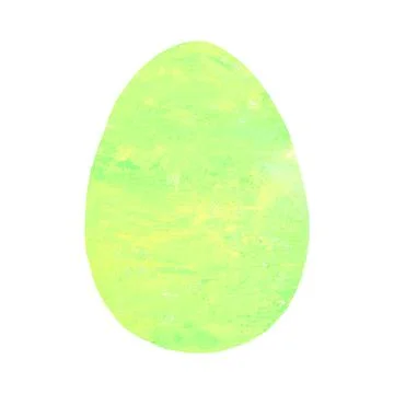 Paint oil abstract egg. Easter elements, backgrounds and textures. Isolated,  Illustrazione stock