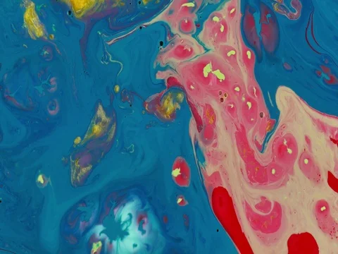 Paint with oil Stock-Footage 74713763