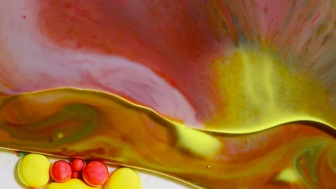 Paint in oil Stock Footage 84856676