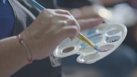 Paint Palette Stock-Footage 278278836