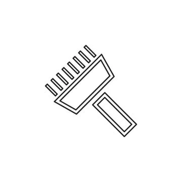 Paint roll icon, vector paint brush Stock Illustration