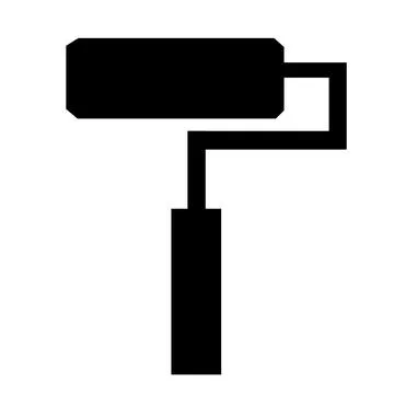 Paint roll Иллюстрация