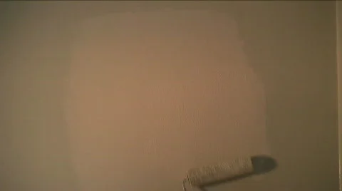 Paint roller Stock Footage 494639