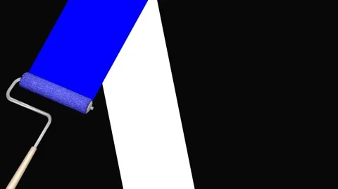 Paint roller Stock Footage 8650915