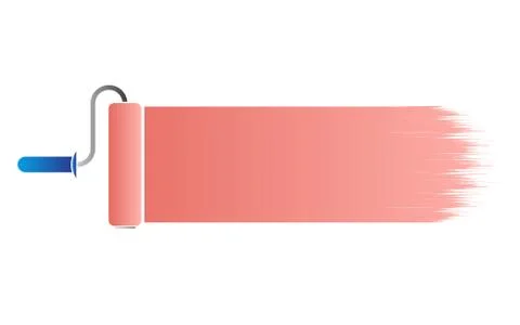 Paint roller icon. Vector illustration. Stock Illustration