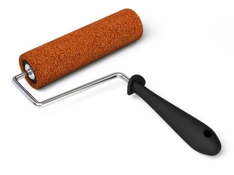 Paint roller Stock Illustration