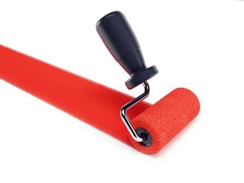 Paint roller Stock-Illustration