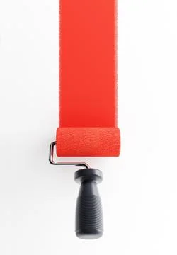 Paint roller Stock Illustration