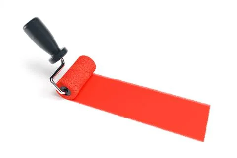 Paint roller Stock Illustration