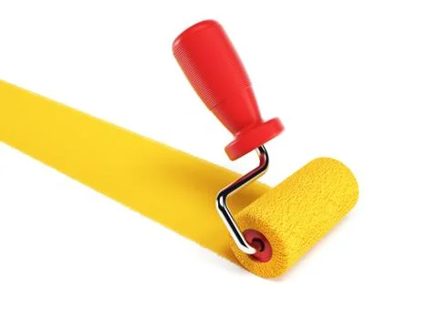 Paint roller Stock Illustration