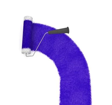 Paint Roller Stock Illustration