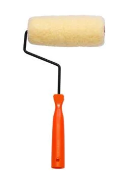 Paint roller, isolated Stock Photos